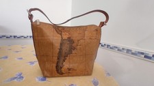 Alviero Martini Prima Classe Borsa Media a tracolla in pelle- Geografic Arg-Aust