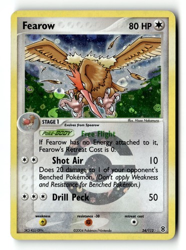 Pokemon card fearow firered - pokemon,