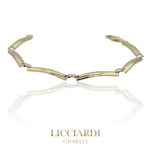 Bracciale uomo piastre semi