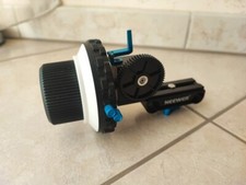 Neewer® A-B Stop Follow Focus C2 con ruota dentata. Compatibile con asta da 15mm