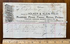 1895 Billhead Volker Klein