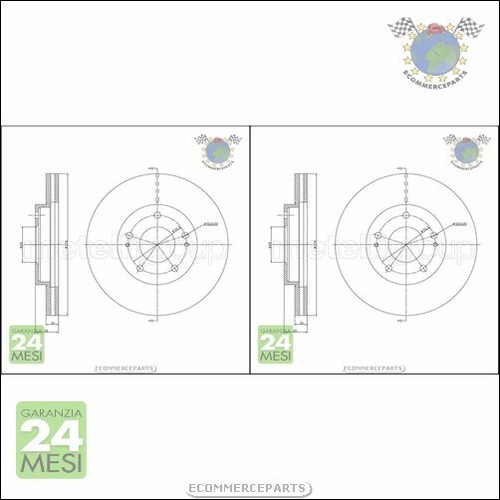 Kit dischi freno metelli - freno,