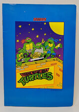 TURTLES NINJA NOTEBOOK QUADERNO GRANDE A5 CARTOLERIA VINTAGE 1990 MIRAGE STUDIOS