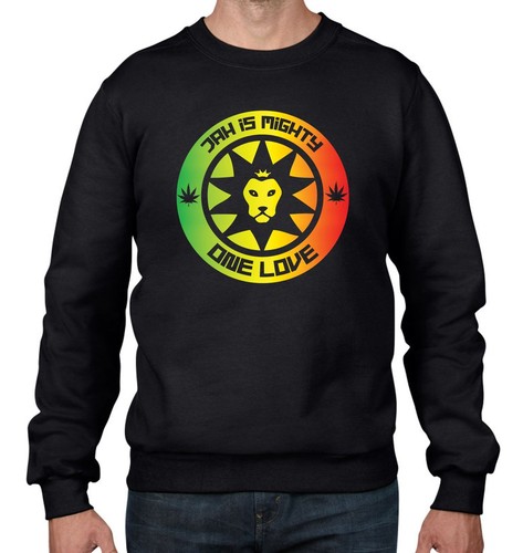 Jah mighty reggae uomo felpa - ?,