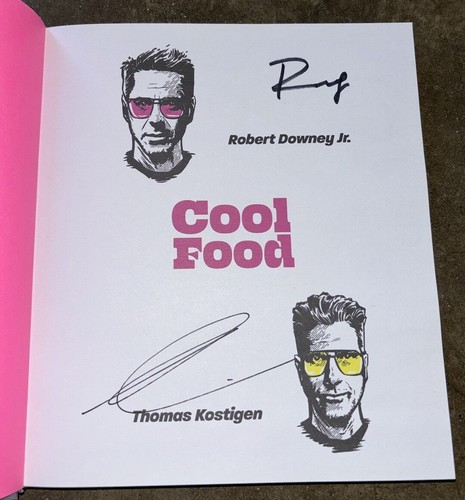 Robert downey signed - downey, jr