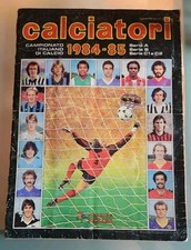 ALBUM Calciatori Panini 1984/85 DA RECUPERO con 91 fig. PRESENTE MARADONA cedole