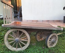 Carrettino In Legno Fatto A Mano