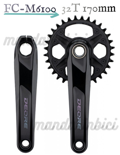 Guarnitura shimano deore - guarnitura,