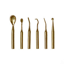 6 Pezzi Punte Ceretta Dentale Digitale Cera Riscaldatore Elettrico Intaglio Penna Coltello Matite