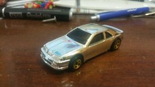 HOT WHEELS MATTEL 1989 CHINA CUSTOM CAR CROME SILVER VERY GOOD VINTAGE
