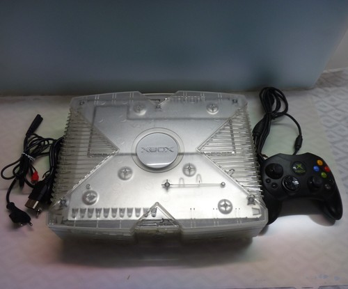 Console xbox classic crystal - console,