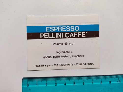 Adesivo espresso pellini caffe - espresso,