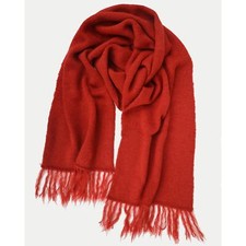 Sciarpa in maglia di alpaca e