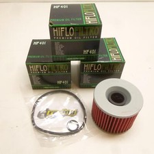 3 filtri olio Hiflo HF401