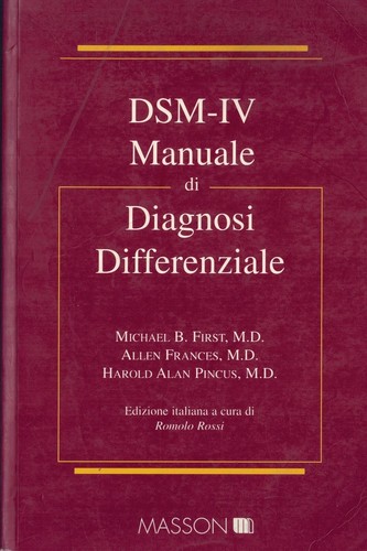 Dsm manuale di - di, diagnosi