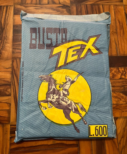 Busta blu tex originale lire - busta,