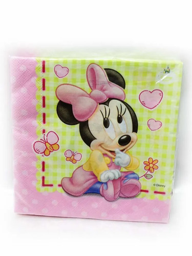 Minnie baby tovaglioli nascita - minnie,
