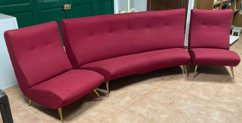 Divano curvo con - curvo,
