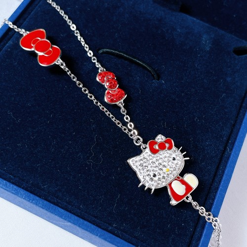 Collana swarovski hello - hello, kitty