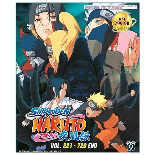 Dvd anime naruto shippuden - dvd,