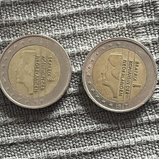 Moneta rara da 2 euro Beatrix Koningin Der Nederlanden, anno 2000 E 2001
