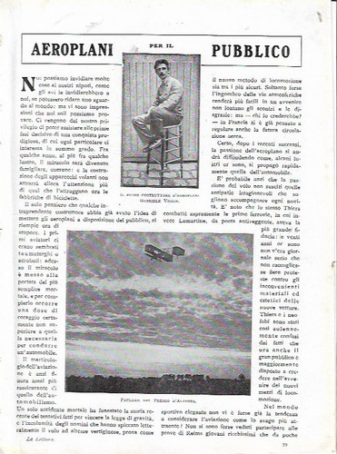 Aeroplani per pubblico - aeroplani, il