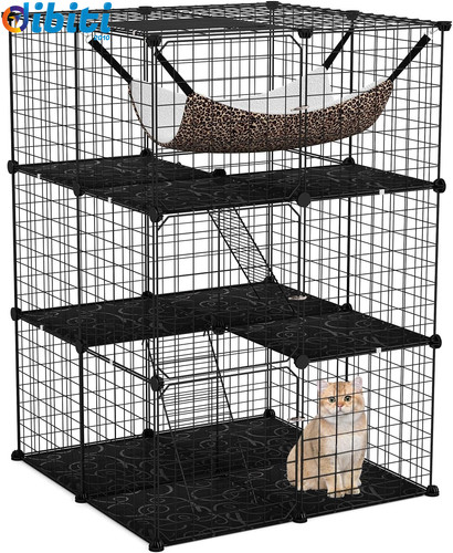 Grande gabbia per gatti con - per,