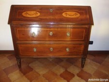 RIBALTA IN NOCE CON INTARSI