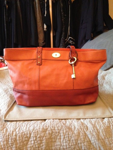 Fossil lusso borsa pelle - fossil,