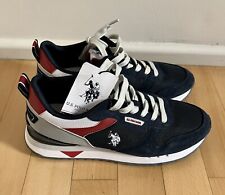 Scarpe da uomo US Polo Assn sneakers basse casual sportive comode blu