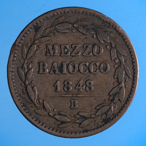 Pio baiocco 1848 - baiocco, ii