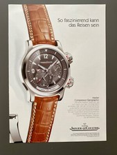 2003 Jaeger-LeCoultre Master Compressor Geographic JLC Vintage Pubblicità Pubblicità