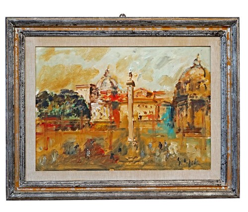 Dipinto olio tela - ad,
