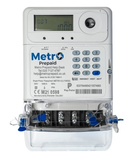 Metro contatore elettrico - metro,