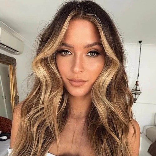 Parrucca balayage caramello - parrucca,