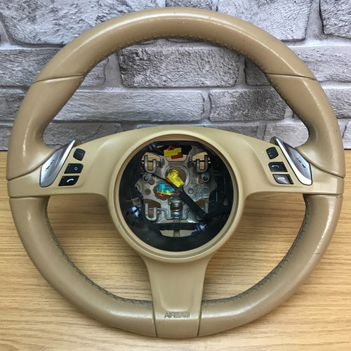 Volante pelle beige - pelle,