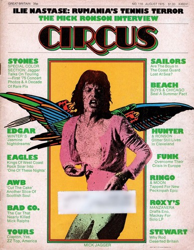 Circus august 1975 issue - circus, /