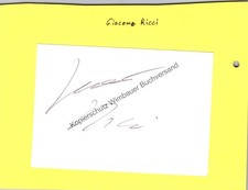 Autografo originale Giacomo