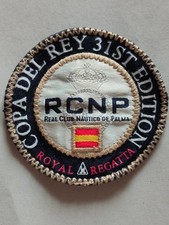 Cucisivo Patch Toppa COPA DEL REY  31st EDITION  2012 Royal Regata diametro cm 7
