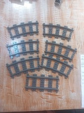 Lego 6 X  53400 e 1 X 53401  City  Binari  Treno 9v RC Per ampiamento circuito