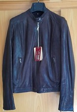 GIUBBOTTO  donna  SKYWARD  Tg.42  VERA PELLE modello SILVIA  serie  ART VEGETALE