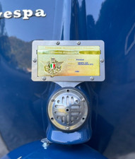 Supporto targa oro FMI clacson