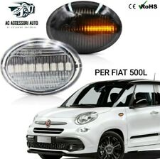 COPPIA FRECCE LATERALI PROGRESSIVE LED PER FIAT 500 L 500L DINAMICHE CANBUS