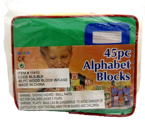 Blocchi legno alfabeto my - in,
