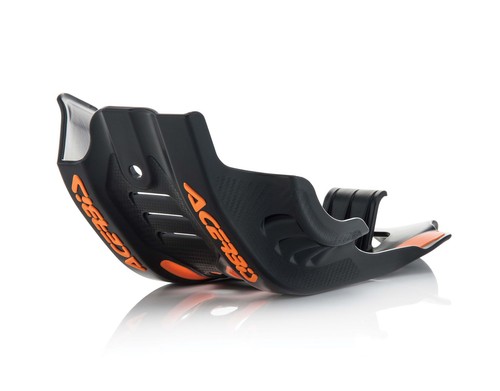 Piastra pattino acerbis nera - pattino,