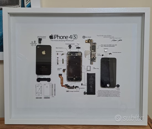 Quadro artistico con - , apple
