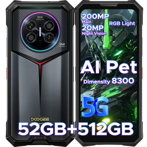 Doogee v50 smartphone robusto - doogee,