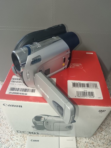 Canon dc301 dvd videocamera - canon,