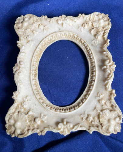 Cornice ovale decorata vintage