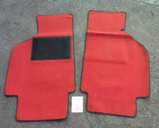 SERIE TAPPETINI FIAT 128 COUPE ROSSI - RICAMBIO D'EPOCA